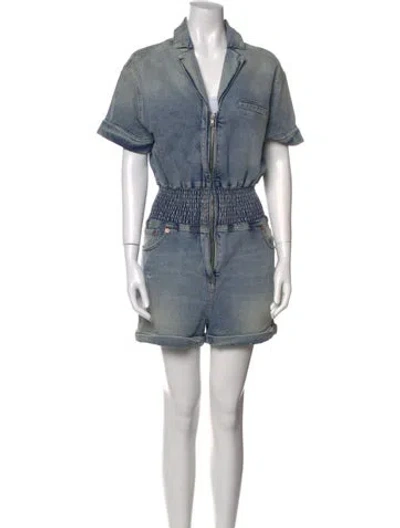 Pre-owned Ser.o.ya Romper In Blue