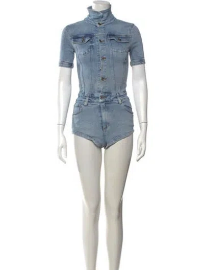 Pre-owned Ser.o.ya Romper In Blue