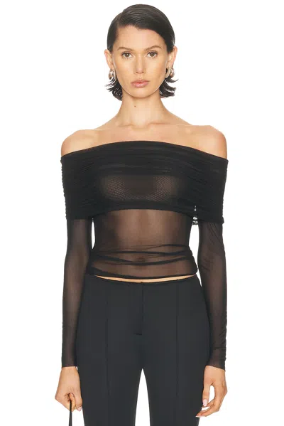 Ser.o.ya Rosa Top In Black