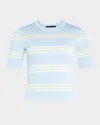Ser.o.ya Ry Striped Knit Top