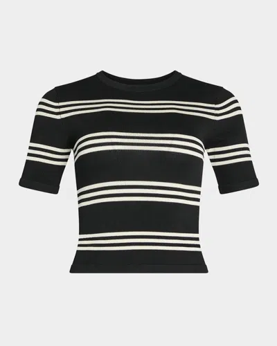 SER.O.YA RY STRIPED KNIT TOP