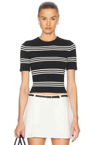 Ser.o.ya Ry T-shirt In Black/eggsehll