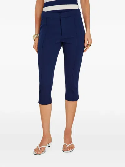 Ser.o.ya Samra Cropped Trousers In Blue