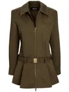 Ser.o.ya Sanders Mini Dress In Green