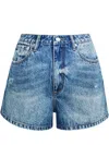 Ser.o.ya Sandra Denim Shorts In Blue