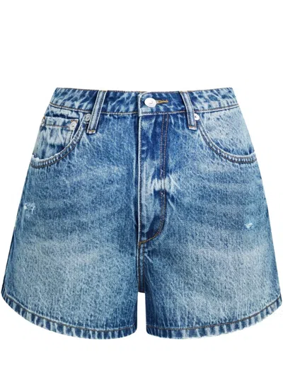 Ser.o.ya Sandra Denim Shorts In Blue