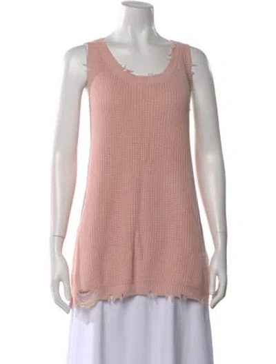 Pre-owned Ser.o.ya Scoop Neck Sweater In Pink