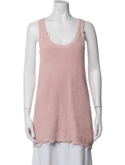 Pre-owned Ser.o.ya Scoop Neck Sweater In Pink