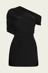 Ser.o.ya Selma Asymmetric Crepe Mini Dress