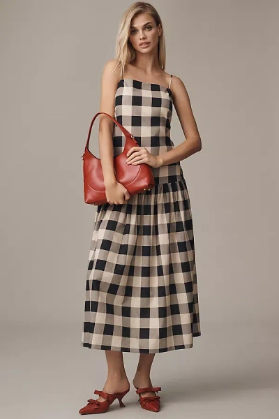 Ser.o.ya Ser. O.ya Ayden Linen Sleeveless Drop-waist Maxi Dress In Multi
