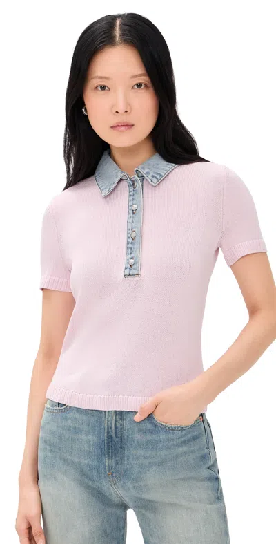 Ser.o.ya Ser. O.ya Erika Knit Top Petal Pink/coast