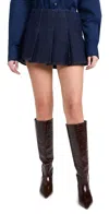 Ser.o.ya Gimlet Mini Skirt In Rinse