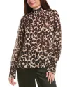 Ser.o.ya Ser. O.ya Printed Mary Top In Brown