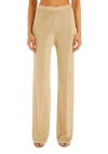 Ser.o.ya Sheldon Metallic-knit Trousers