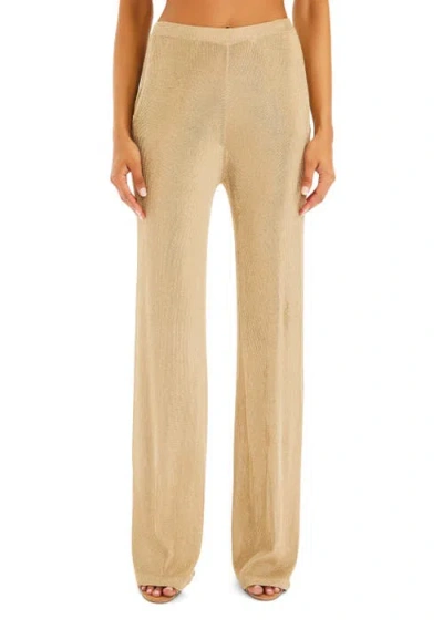 Ser.o.ya Sheldon Metallic Knit Pant