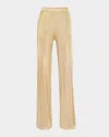 Ser.o.ya Sheldon Metallic-knit Trousers