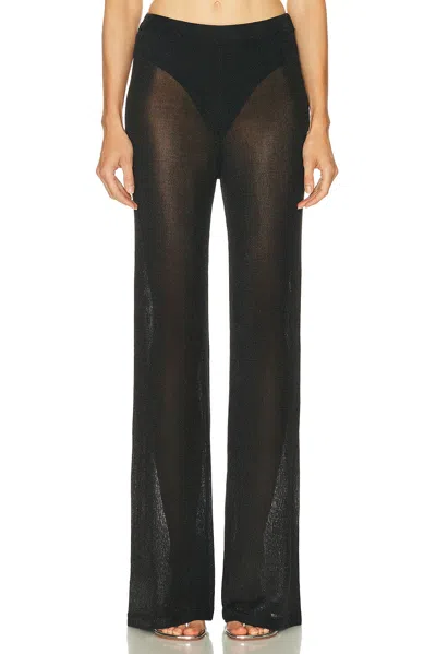 Ser.o.ya Sheldon Metallic Pant In Black