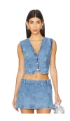 Ser.o.ya Shelly Tailored Vest In Flat Light