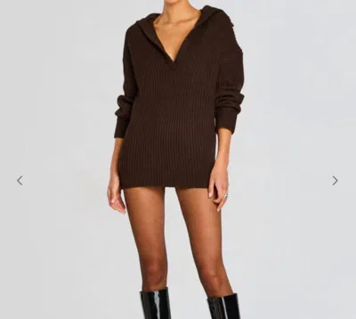 Ser.o.ya Shy Oversized Sweater In Ash Brown In Multi