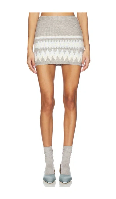 Ser.o.ya Sierra Mini Skirt In Brown