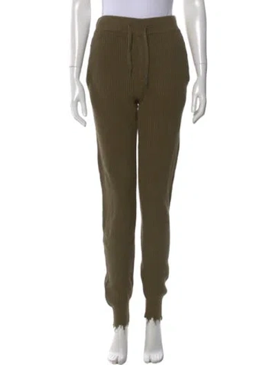 Pre-owned Ser.o.ya Skinny Leg Pants In Green