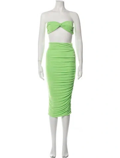 Pre-owned Ser.o.ya Skirt Set W/ Tags In Green