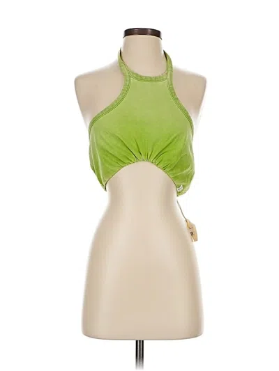 Ser.o.ya Ser. O.ya Nellie Halter Tank Top In Green