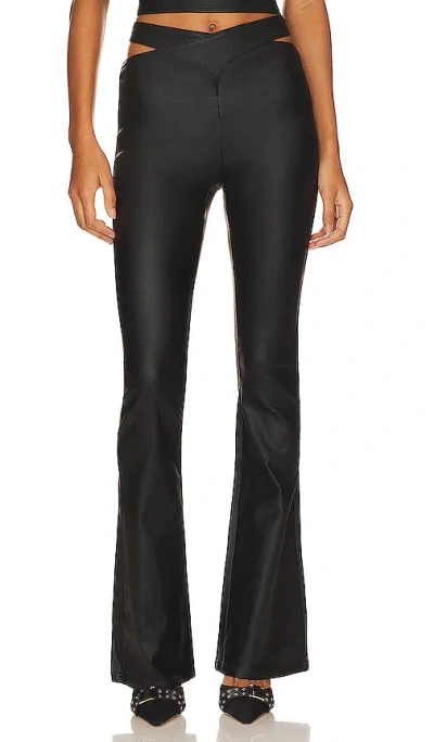 Ser.o.ya Sloane Jean In Coated Black