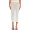 Ser.o.ya Soren Crochet Skirt In White