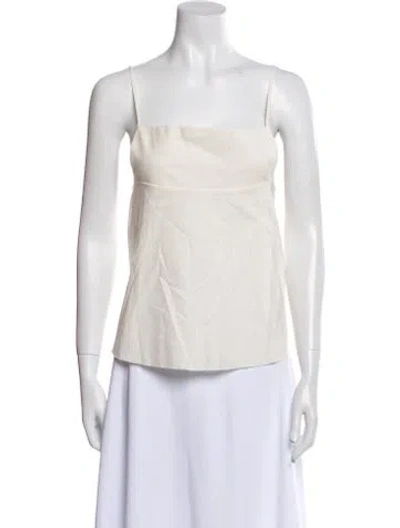Pre-owned Ser.o.ya Square Neckline Sleeveless Top W/ Tags In Neutral