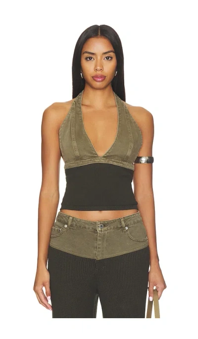 Ser.o.ya Stanna Top In Green