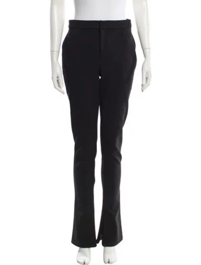 Pre-owned Ser.o.ya Straight Leg Pants In Black