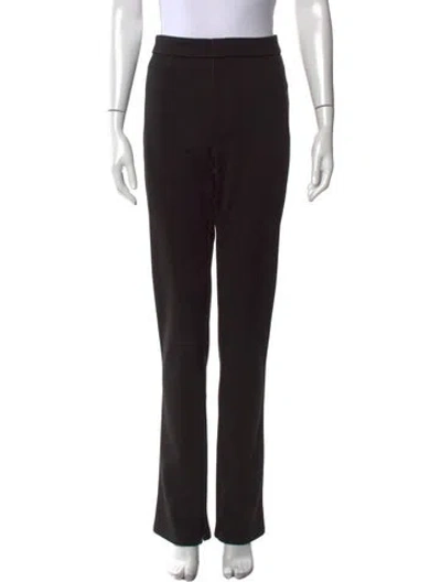 Pre-owned Ser.o.ya Straight Leg Pants In Black