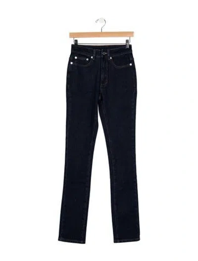 Pre-owned Ser.o.ya Straight Leg Pants In Blue