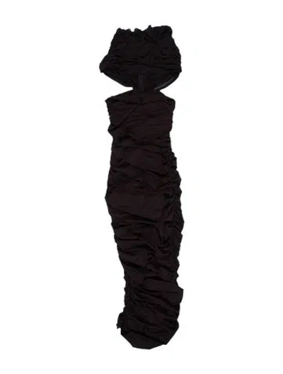 Pre-owned Ser.o.ya Strapless Midi Length Dress W/ Tags In Brown