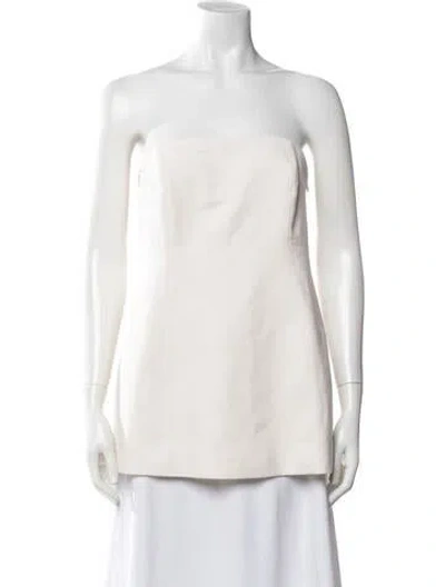 Pre-owned Ser.o.ya Strapless Top In Neutrals