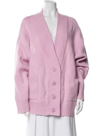 Pre-owned Ser.o.ya Striped Blazer In Pink