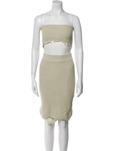 Pre-owned Ser.o.ya Striped Mini Dress W/ Tags