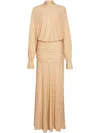 Ser.o.ya Swan Maxi Dress In Tan In Neutrals