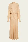 Ser.o.ya Swan Maxi Dress In Tan