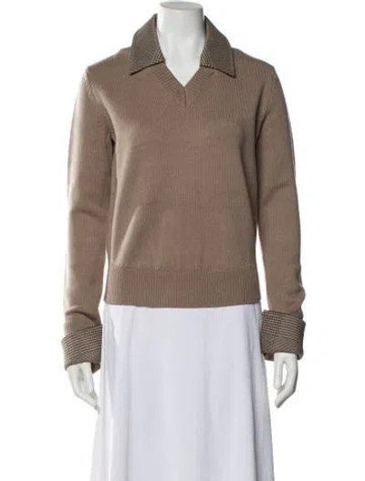 Pre-owned Ser.o.ya Sweater W/ Tags In Neutral