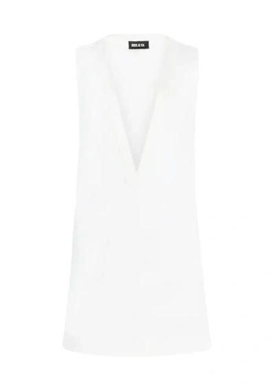 Ser.o.ya Seroya Symphony Shift Mini Dress In White