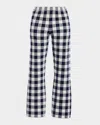 Ser.o.ya Talia Mid-rise Crop Flare Pants In Multi