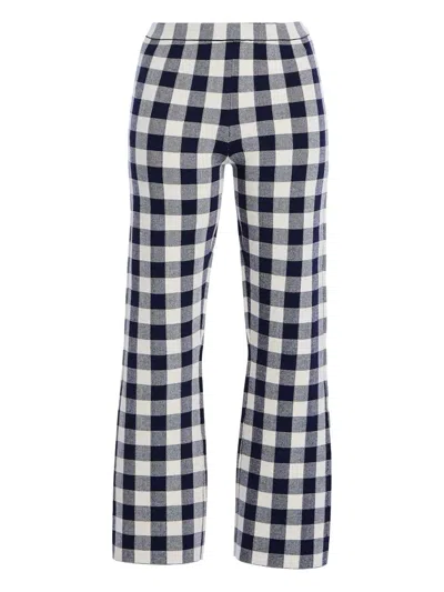 Ser.o.ya Talia Mid-rise Crop Flare Pants In Multi