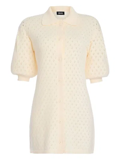 Ser.o.ya Tana Knitted Dress In White