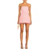 Ser.o.ya Terry Boucle Romper In Coral Blush