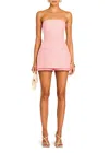 Ser.o.ya Terry Boucle Romper In Pink