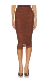 Ser.o.ya Thessa Skirt In Brown