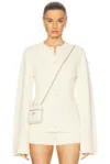 Ser.o.ya Tira Cardigan In Eggshell