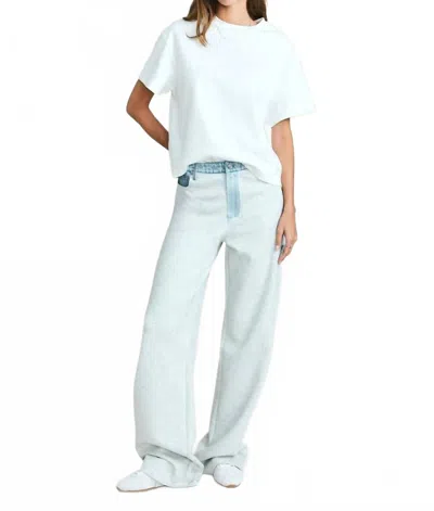 Ser.o.ya Travis Denim Pants In Light Grey In Blue